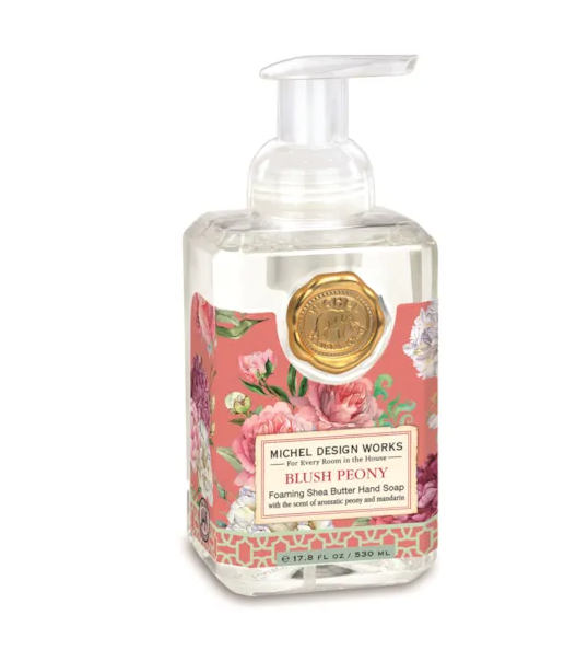 Michel Design Works Blush Peony Foaming Hand Soap