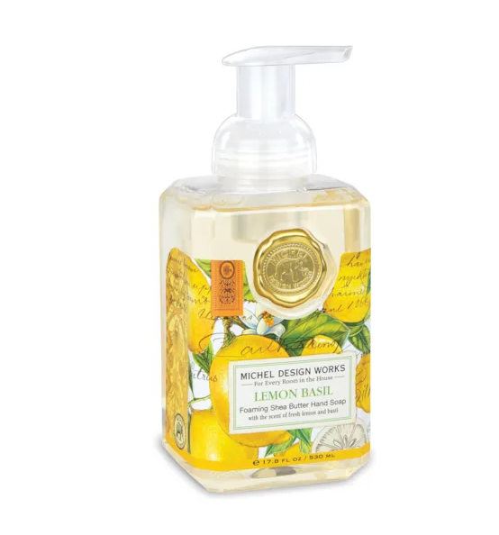 Michel Design Works Lemon Basil Foaming Hand Soap