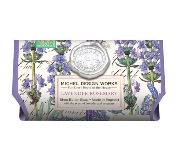 Michel Design Works Lavender Rosemary Bath Soap Bar