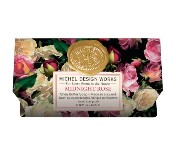 Michel Design Works Midnight Rose Bath Soap Bar