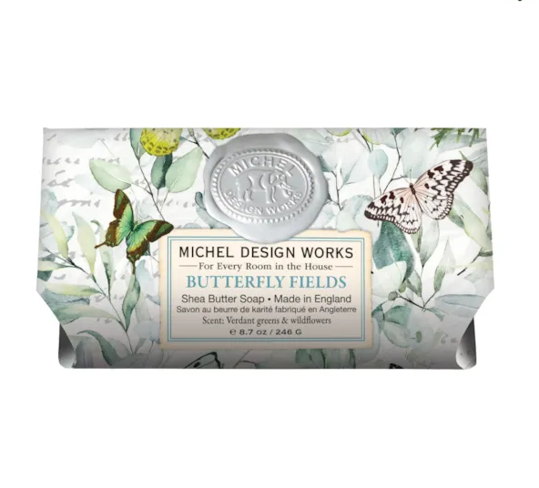 Michel Design Works Butterfly Fields Bath Soap Bar
