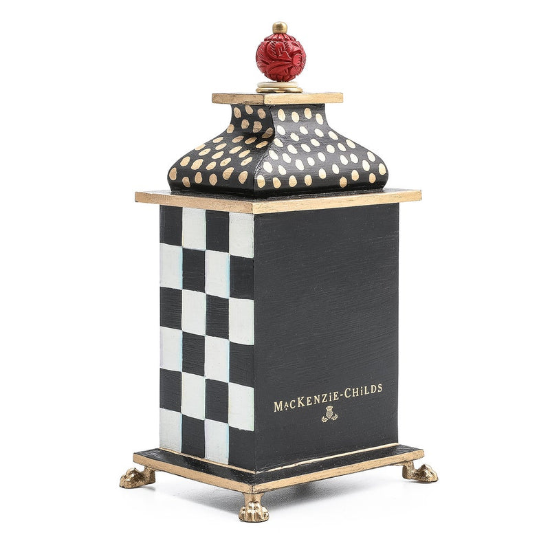 MacKenzie-Childs Courtly Check Desk Clock