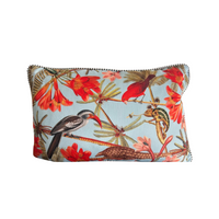 Cushion - Pangolin on Blue - 50x50 (Includes Feather Cushion Inner/Pad)