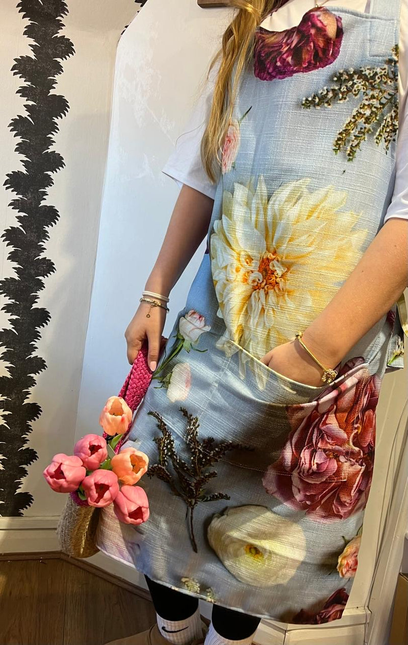 Apron - Mixed Flowers