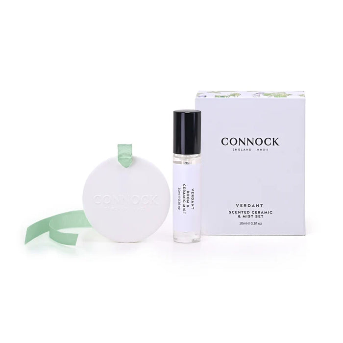 Connock Verdant Scented Ceramic and Mist Set